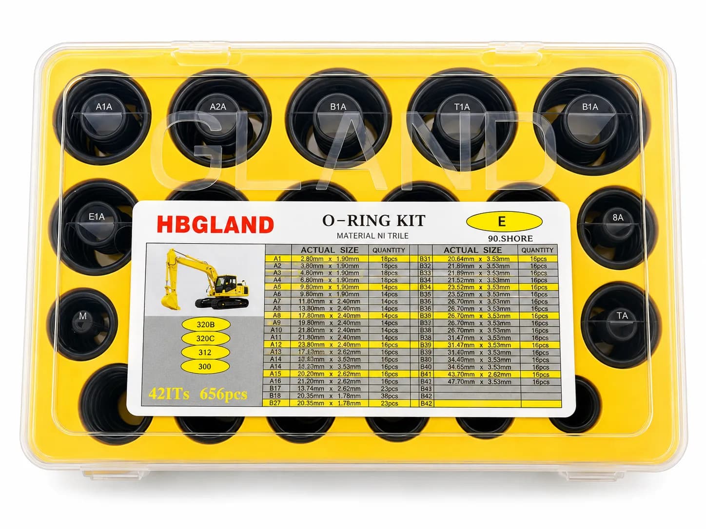 Caterpillar E O-Ring Kit